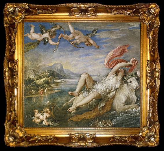 framed  Peter Paul Rubens El rapto de Europa, ta009-2